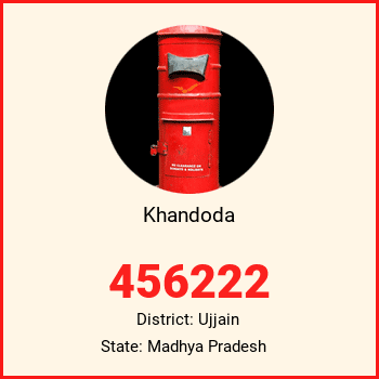 Khandoda pin code, district Ujjain in Madhya Pradesh
