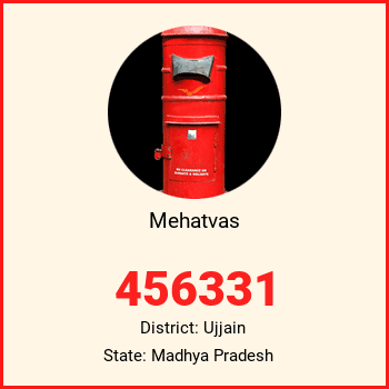 Mehatvas pin code, district Ujjain in Madhya Pradesh