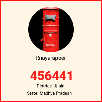 Rnayarapeer pin code, district Ujjain in Madhya Pradesh