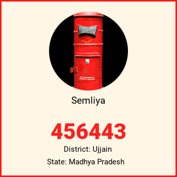 Semliya pin code, district Ujjain in Madhya Pradesh