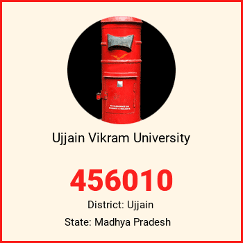 Ujjain Vikram University pin code, district Ujjain in Madhya Pradesh