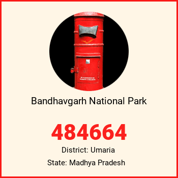 Bandhavgarh National Park pin code, district Umaria in Madhya Pradesh