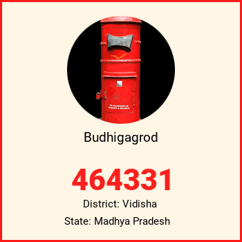 Budhigagrod pin code, district Vidisha in Madhya Pradesh