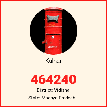 Kulhar pin code, district Vidisha in Madhya Pradesh