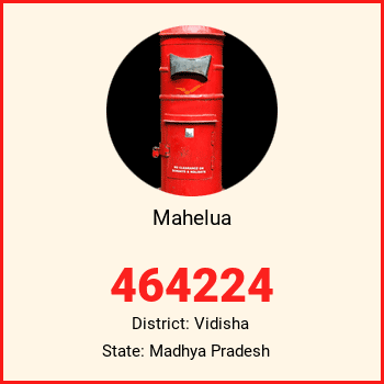 Mahelua pin code, district Vidisha in Madhya Pradesh