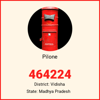 Pilone pin code, district Vidisha in Madhya Pradesh