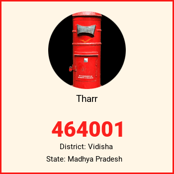 Tharr pin code, district Vidisha in Madhya Pradesh
