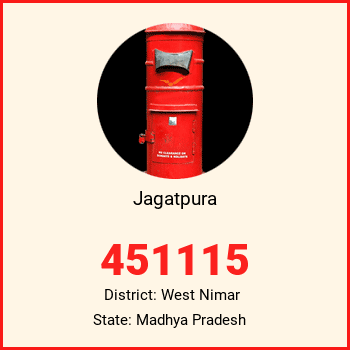 Jagatpura pin code, district West Nimar in Madhya Pradesh