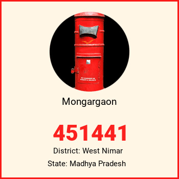 Mongargaon pin code, district West Nimar in Madhya Pradesh