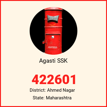 Agasti SSK pin code, district Ahmed Nagar in Maharashtra