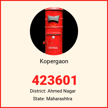 Kopergaon pin code, district Ahmed Nagar in Maharashtra