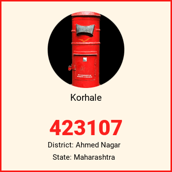 Korhale pin code, district Ahmed Nagar in Maharashtra