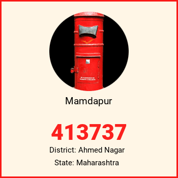 Mamdapur pin code, district Ahmed Nagar in Maharashtra