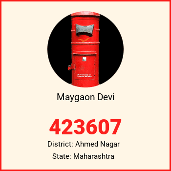 Maygaon Devi pin code, district Ahmed Nagar in Maharashtra