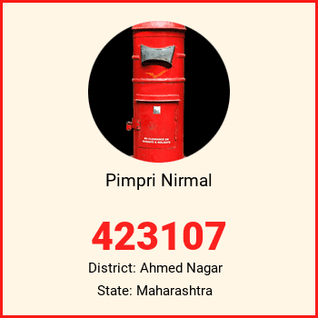 Pimpri Nirmal pin code, district Ahmed Nagar in Maharashtra