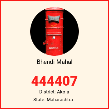 Bhendi Mahal pin code, district Akola in Maharashtra