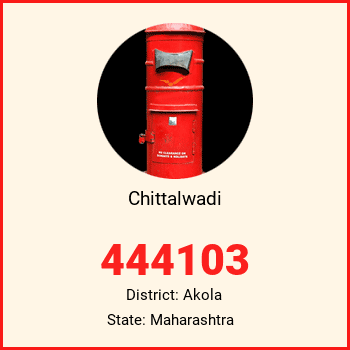 Chittalwadi pin code, district Akola in Maharashtra