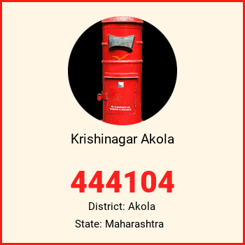 Krishinagar Akola pin code, district Akola in Maharashtra