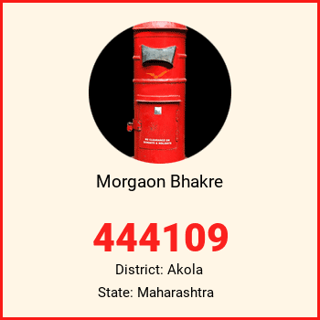 Morgaon Bhakre pin code, district Akola in Maharashtra