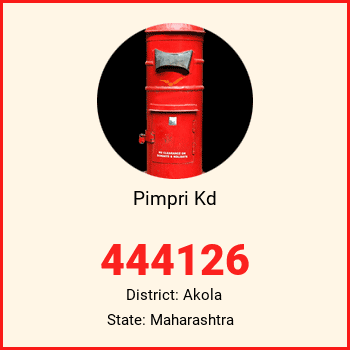 Pimpri Kd pin code, district Akola in Maharashtra