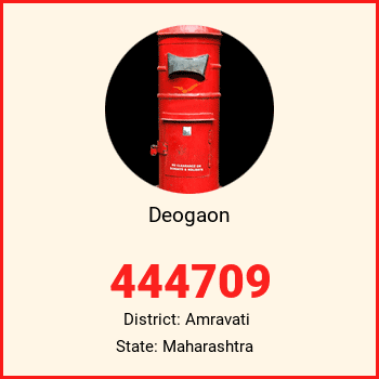 Deogaon pin code, district Amravati in Maharashtra