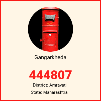 Gangarkheda pin code, district Amravati in Maharashtra