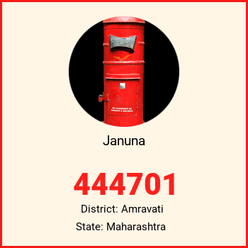 Januna pin code, district Amravati in Maharashtra