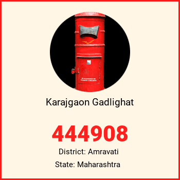 Karajgaon Gadlighat pin code, district Amravati in Maharashtra