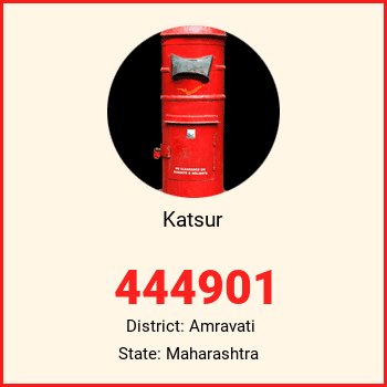 Katsur pin code, district Amravati in Maharashtra
