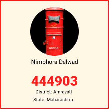Nimbhora Delwad pin code, district Amravati in Maharashtra