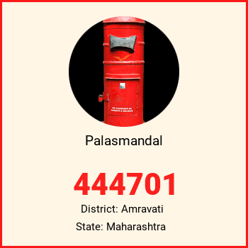 Palasmandal pin code, district Amravati in Maharashtra