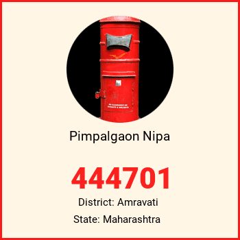 Pimpalgaon Nipa pin code, district Amravati in Maharashtra