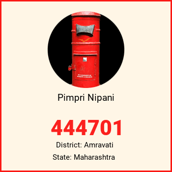 Pimpri Nipani pin code, district Amravati in Maharashtra