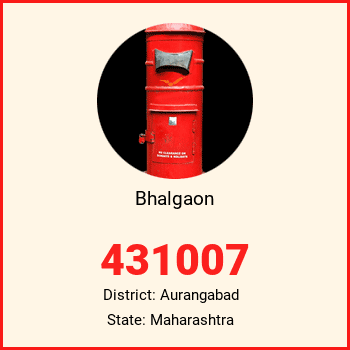 Bhalgaon pin code, district Aurangabad in Maharashtra