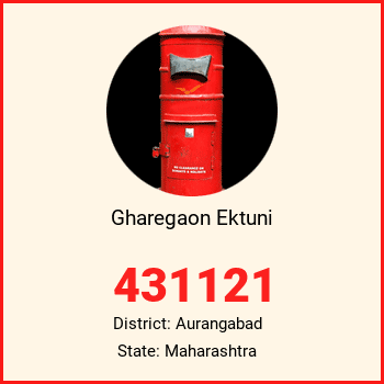 Gharegaon Ektuni pin code, district Aurangabad in Maharashtra