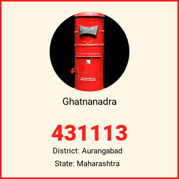Ghatnanadra pin code, district Aurangabad in Maharashtra