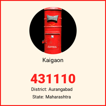 Kaigaon pin code, district Aurangabad in Maharashtra