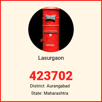 Lasurgaon pin code, district Aurangabad in Maharashtra