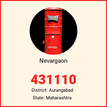 Nevargaon pin code, district Aurangabad in Maharashtra