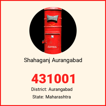 Shahaganj Aurangabad pin code, district Aurangabad in Maharashtra