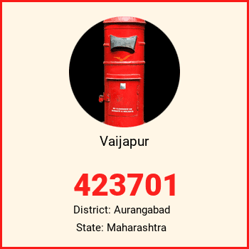 Vaijapur pin code, district Aurangabad in Maharashtra