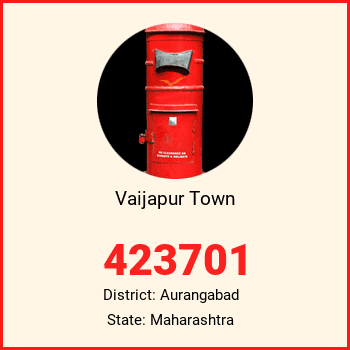 Vaijapur Town pin code, district Aurangabad in Maharashtra