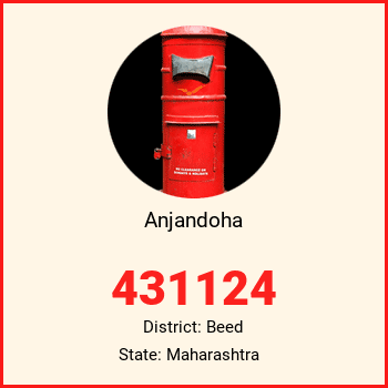 Anjandoha pin code, district Beed in Maharashtra