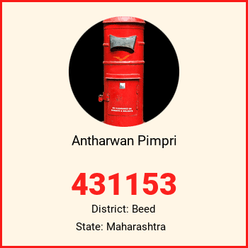 Antharwan Pimpri pin code, district Beed in Maharashtra