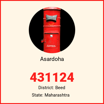 Asardoha pin code, district Beed in Maharashtra