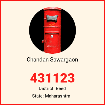 Chandan Sawargaon pin code, district Beed in Maharashtra