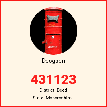 Deogaon pin code, district Beed in Maharashtra