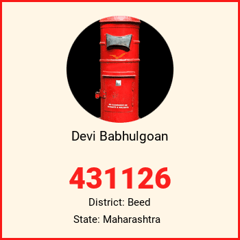 Devi Babhulgoan pin code, district Beed in Maharashtra