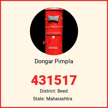 Dongar Pimpla pin code, district Beed in Maharashtra