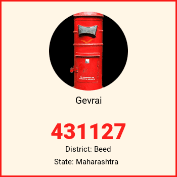 Gevrai pin code, district Beed in Maharashtra